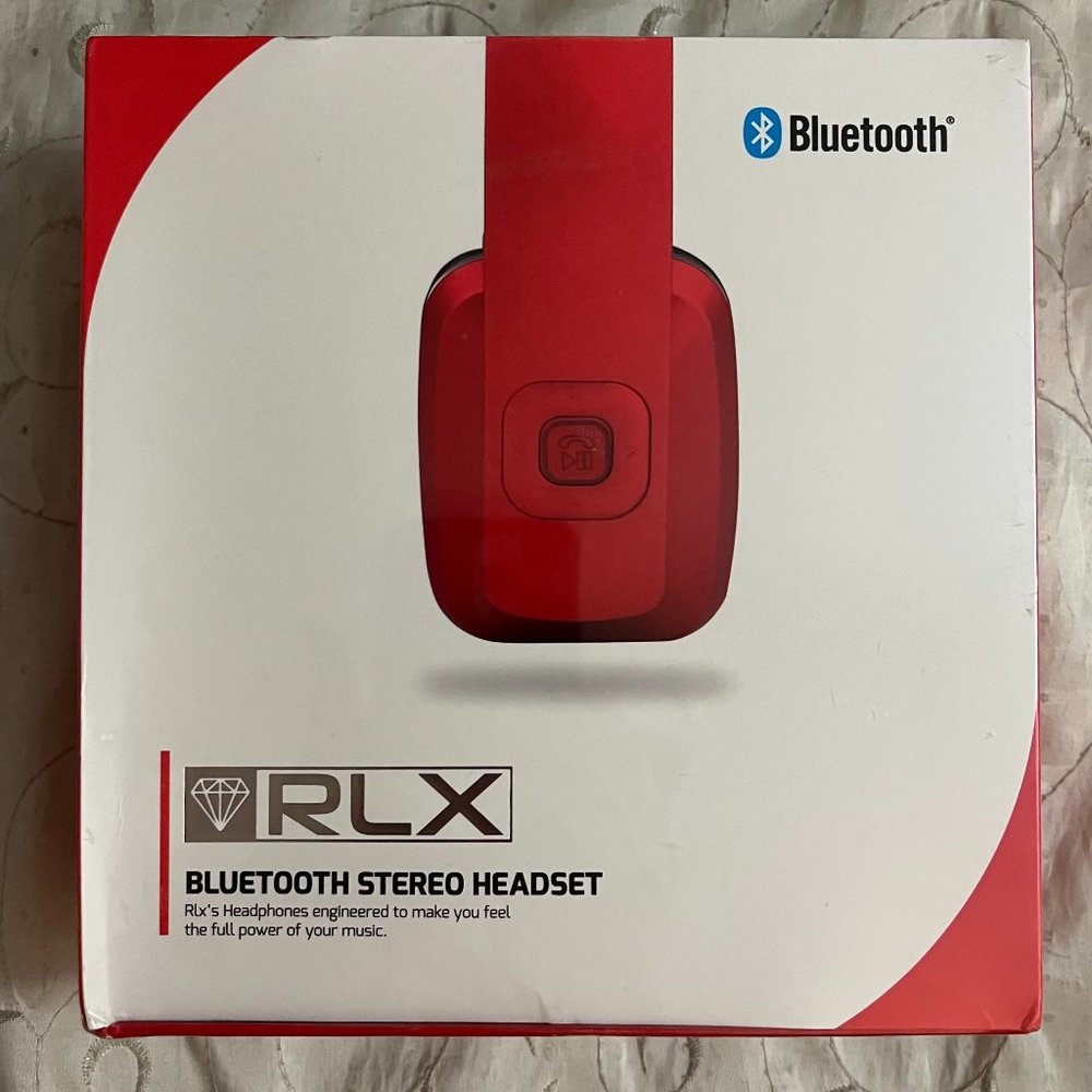 RLX Bluetooth Headphone (Red)